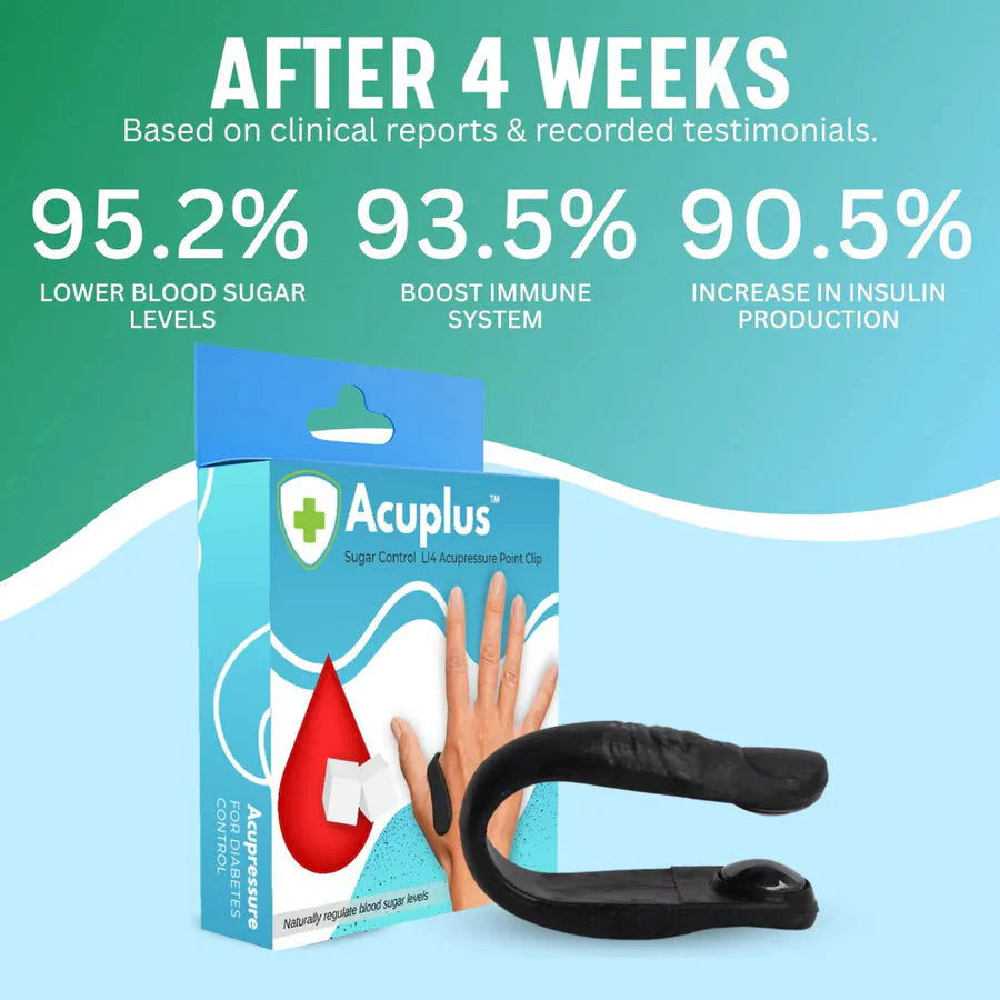 Sugar Control LI4 Acupressure Point Clip |š„BUY 1 GET 1 FREEš„|š„Flat 50% Savingsš„