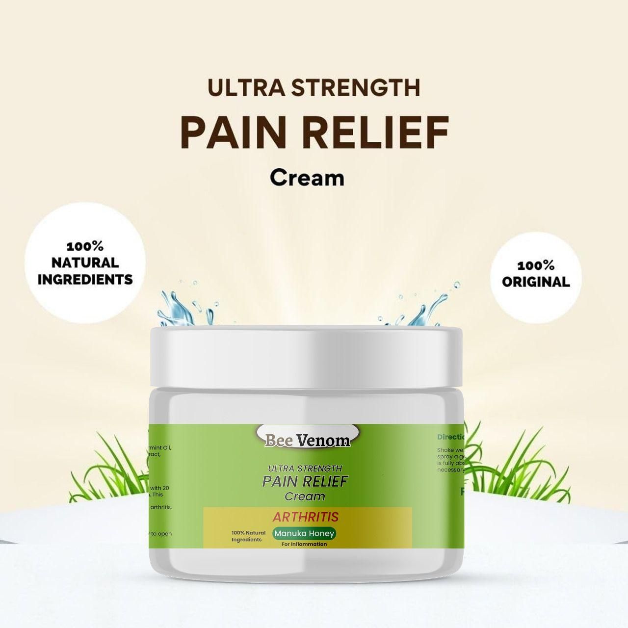 Bee Venom Ultra Strength Pain Relief Cream |š„ BUY 1 GET 1 FREEš„