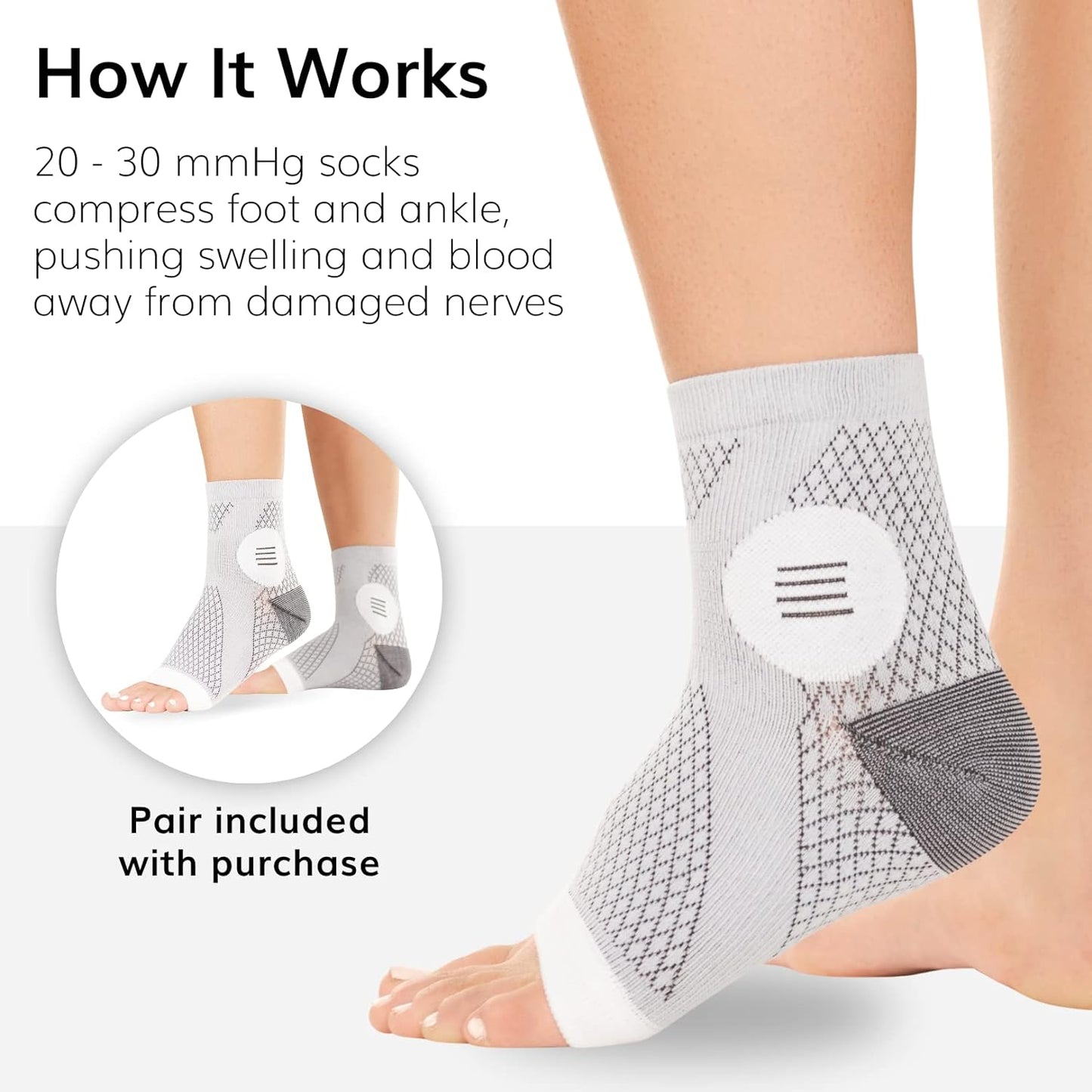 Orthopedic Neuro Compression Socks | š„Flat 50%OFF Saleš„
