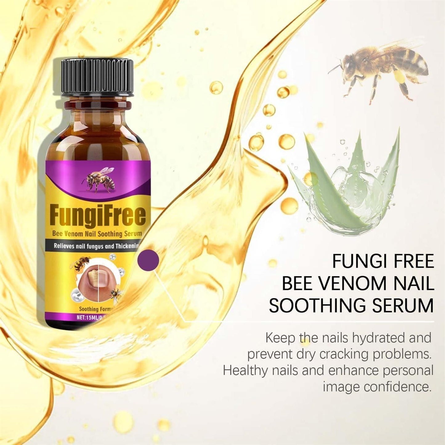 Bee Venom Nail Treatment Serum | š„BUY 1 GET 1 FREEš„