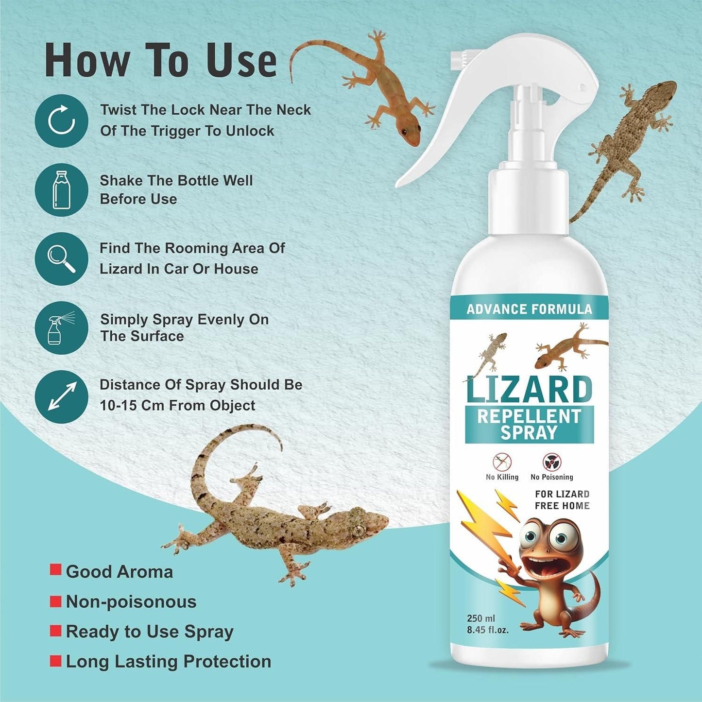 š”ļøLiz-Guard⢠- Lizard Repellent Spray |š„Buy 1 Get 1 Freeš„