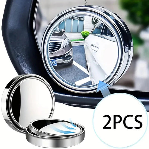 2 Inch Round Blind Spot Mirror | 🔥Pack of 2🔥 | FLAT 50% OFF SAVING
