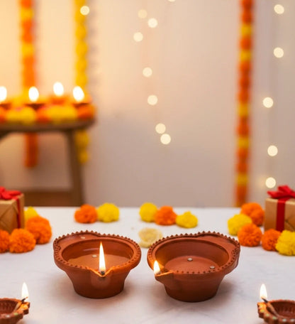 Water Sensor LED Diya 🪔 - No Fire, No Smoke, No Oil (Pack of 12)